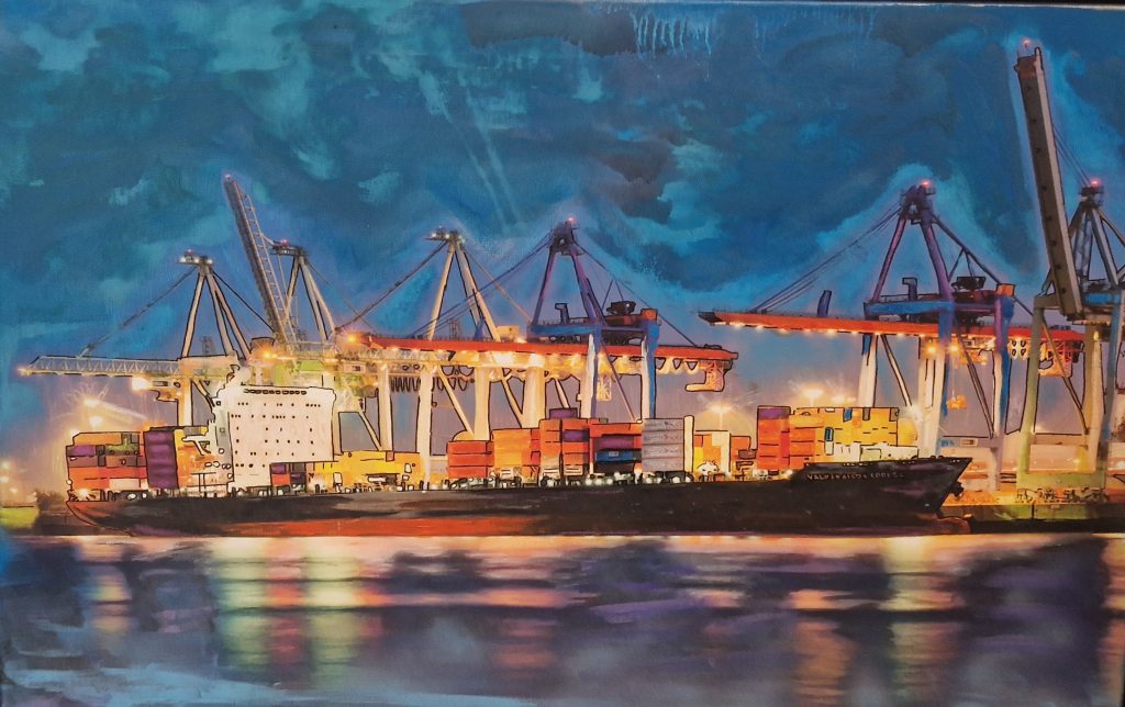 Containerschiff MSC Egypt